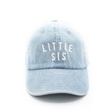 Little Sis Baseball Hat - Denim