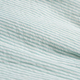 Green Stripes Shorts Set