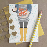 Oh Baby Bump Shower Card