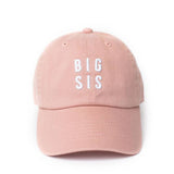 Big Sis Baseball Hat - Dusty Rose