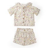 Wild Meadow Collared Shorts Set