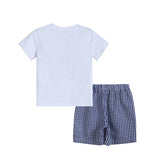 American Flag Gingham Shorts Set *FINAL SALE*