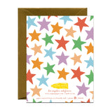 Gold Star Teacher Appreciation Card