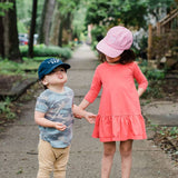 Big Sis Baseball Hat - Coral