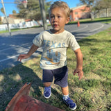 Texas Boots Kids Long Sleeve Tee - Blue
