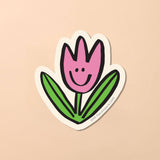 Happy Tulip Sticker