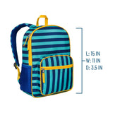 Blue Stripes Recycled Eco Backpack