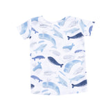 Blue Whales Loungewear Short Set