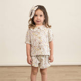 Wild Meadow Collared Shorts Set
