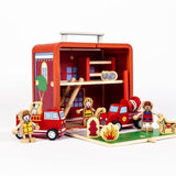 Fire House Suitcase Series