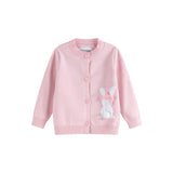 Pink Knit Easter Bunny Cardigan *FINAL SALE*