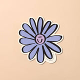 Happy Aster Flower Sticker