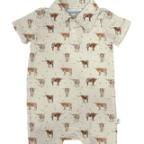 Longhorns Polo Romper
