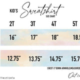 Reindeer Names Toddler Graphic Sweatshirt