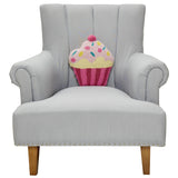 Cupcake Pom Pom Pillow