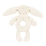 Bashful Bunny Ring Rattle - Cream