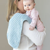 Reversible Bib + Burp Set - Fog
