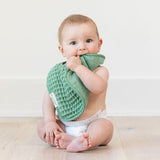 Reversible Bib + Burp Set - Sea Foam