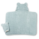 Towel Wash Mitt Set - Fog