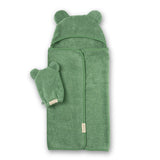 Towel Wash Mitt Set - Sea Foam