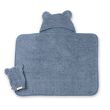 Towel Wash Mitt Set - Rain