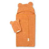Towel Wash Mitt Set - Pumpkin