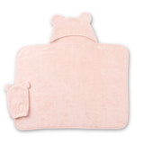 Towel Wash Mitt Set - Blush