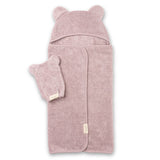 Towel Wash Mitt Set - Orchid