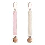 Linen Pacifier Clip Pack