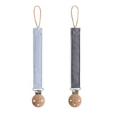 Linen Pacifier Clip Pack