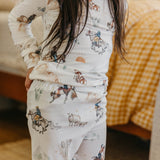 Boone Two Piece Long Sleeve Pajama Set