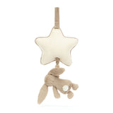 Bashful Bunny Musical Pull - Beige