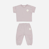 Jersey Tee + Pant Set - Daisy
