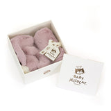 Pink Bashful Luxe Bunny Soother