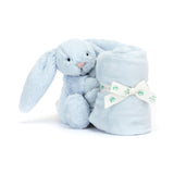 Bashful Bunny Soother - Baby Blue