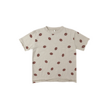 Raw Edge Tee - Footballs