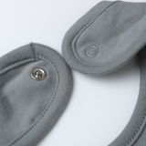 Jersey Snap Bib Pack - Steel Blue + Bears