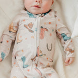 Cheyenne Zip Up Footie Pajamas