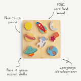 Space Wooden Puzzle