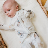 Boone Zip Up Footie Pajama