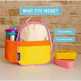 Orange Shimmer Clip-in Lunch Box