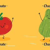 Vegetables That Are Fruits: A Bilingual Fruits Book