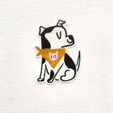 Dog Kitty Bandana Sticker