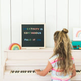 Rainbow Mod 1" Magnetic Letters