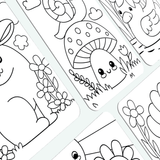 Undercover Art Color Activity - Garden Pals