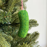 Pickle Felt Ornament