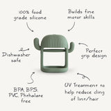 No-Drop Cactus Sensory Teether