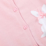 Pink Knit Easter Bunny Cardigan *FINAL SALE*