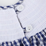 American Flag Gingham Bishop Dress *FINAL SALE*