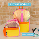 Orange Shimmer Clip-in Lunch Box